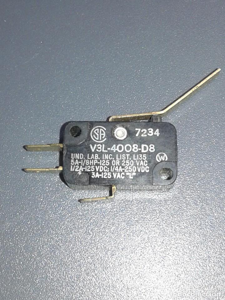 Antig&uuml;edades: MICROINTERUPTOR CONMUTADOR DE FIN DE CARRERA - Foto 1
