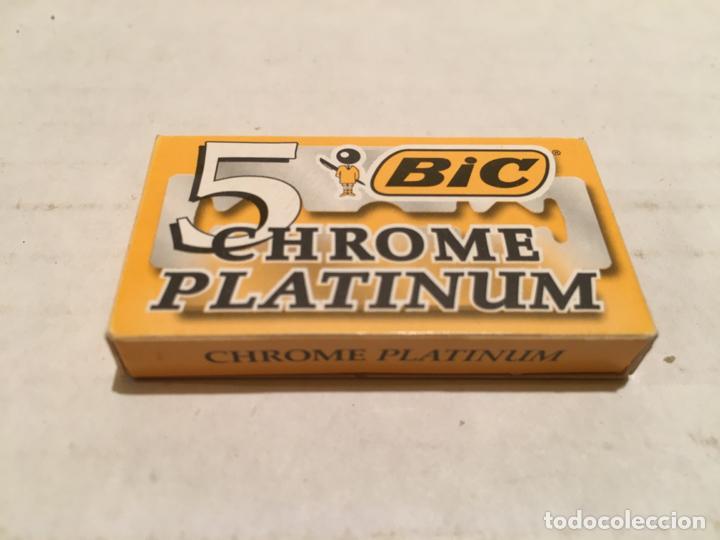 Antig&uuml;edades: PACK CUCHILLAS DE AFEITAR MARCA BIC PLATINUM - Foto 1