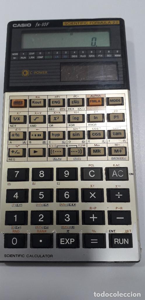 calculadora casio fx-10f - Comprar Calculadoras Antiguas en - 229044085