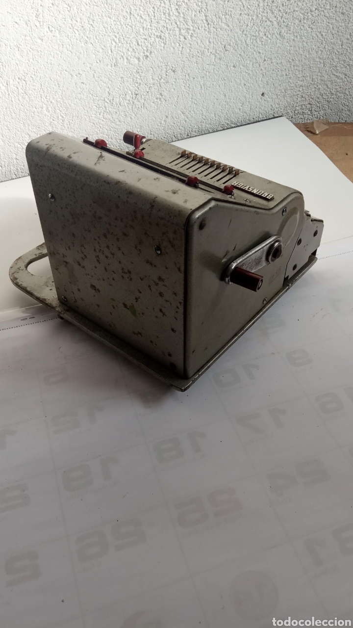 Antig&uuml;edades: Sumadora antigua, marca &rdquo;Brunsviga&rdquo; - Foto 2