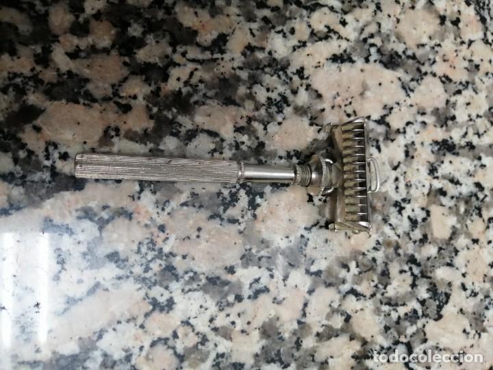 Antig&uuml;edades: ANTIGUA MAQUINILLA AFEITAR MARCA RAPIDE - Foto 1