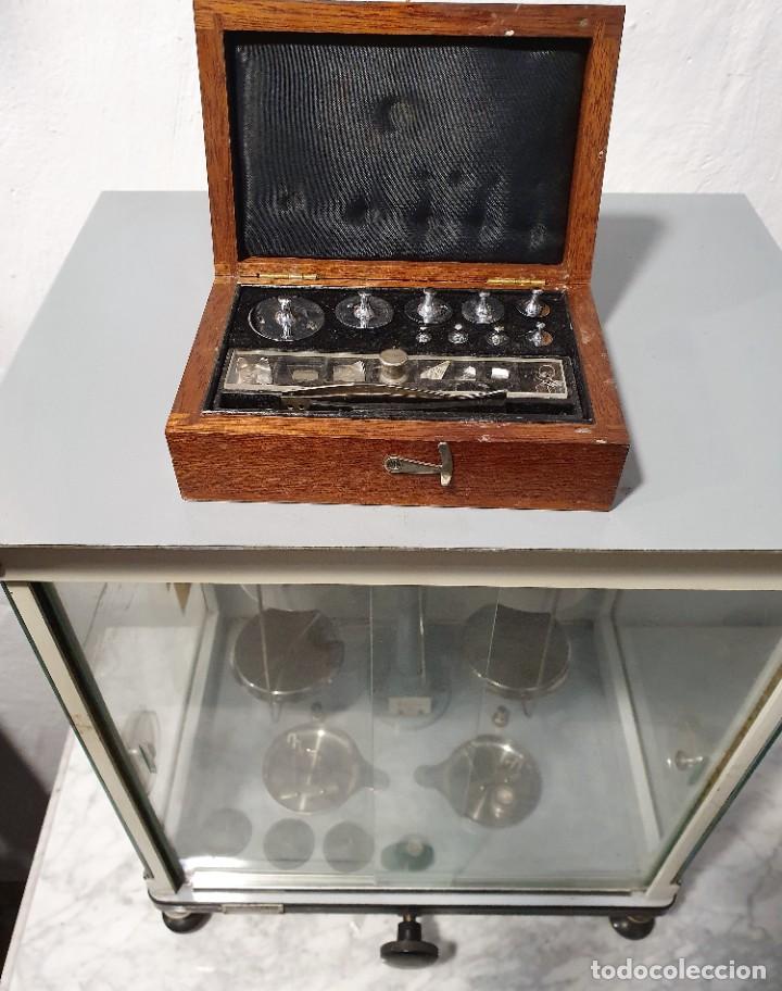 Antig&uuml;edades: BALANZA DE PRECISION - Foto 3
