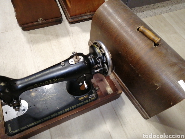 Antig&uuml;edades: M&aacute;quina de coser Singer - Foto 1