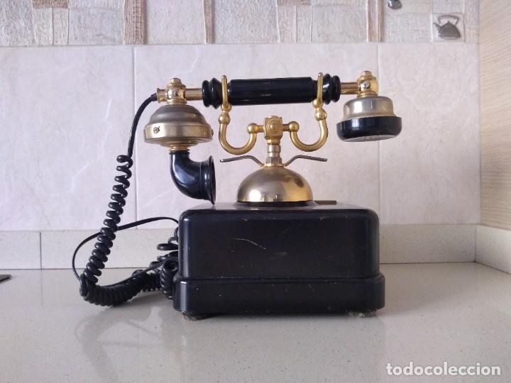 Teléfonos: Antiguo telefono Elasa Goya. Funciona. Adaptado - Foto 2 - 230843915