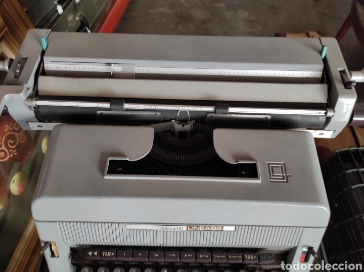 Antig&uuml;edades: M&Aacute;QUINA DE ESCRIBIR HISPANO OLIVETTI L&Iacute;NEA 88 - Foto 5