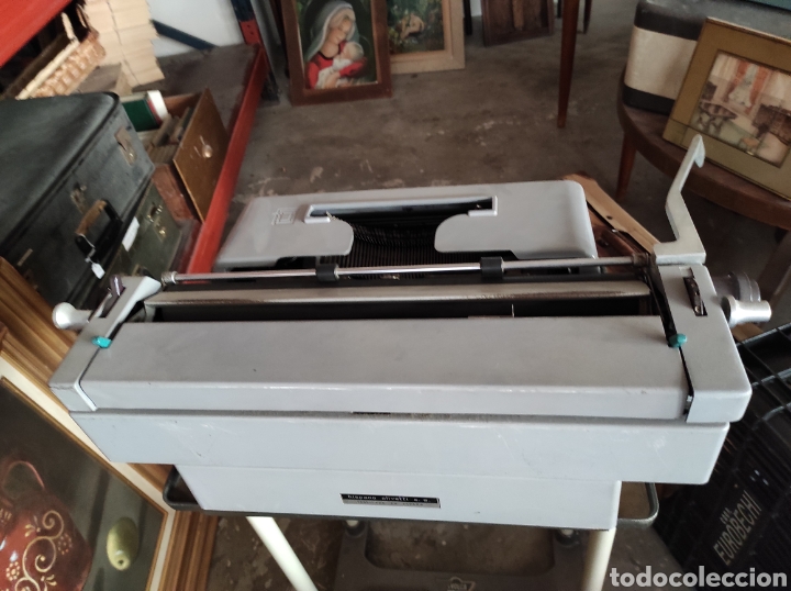Antig&uuml;edades: M&Aacute;QUINA DE ESCRIBIR HISPANO OLIVETTI L&Iacute;NEA 88 - Foto 7