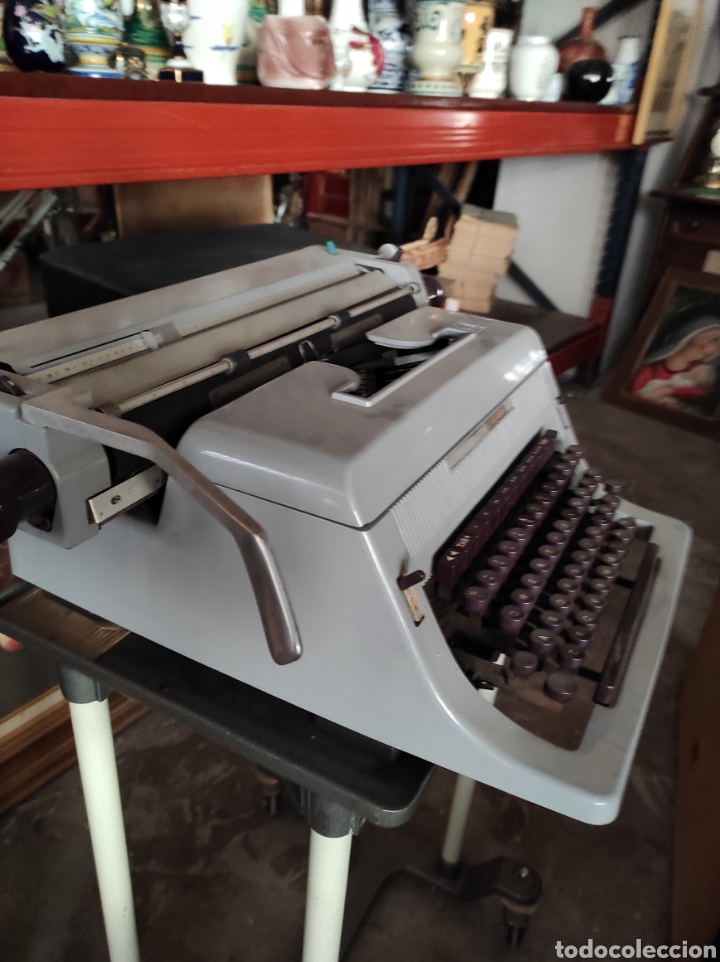 Antig&uuml;edades: M&Aacute;QUINA DE ESCRIBIR HISPANO OLIVETTI L&Iacute;NEA 88 - Foto 9