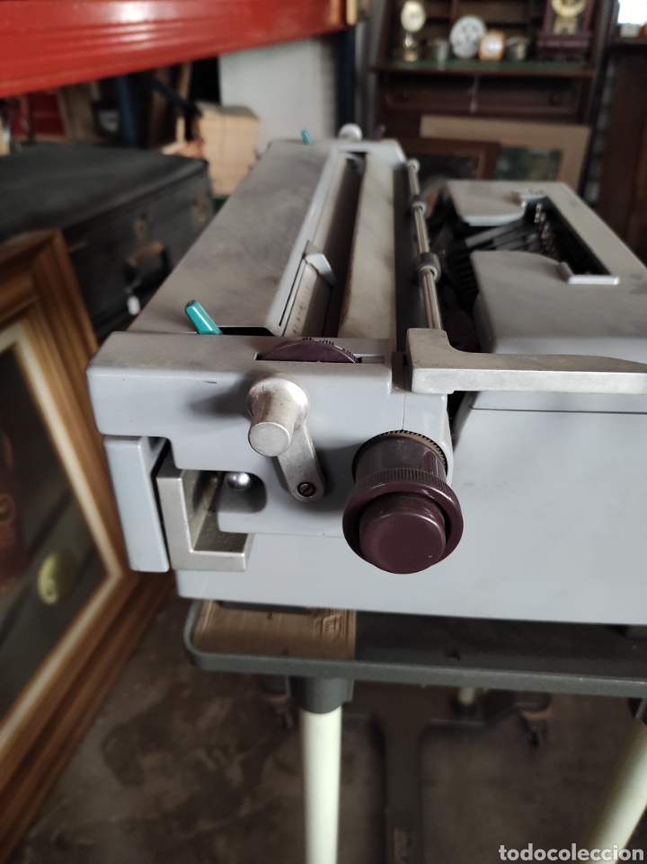 Antig&uuml;edades: M&Aacute;QUINA DE ESCRIBIR HISPANO OLIVETTI L&Iacute;NEA 88 - Foto 10