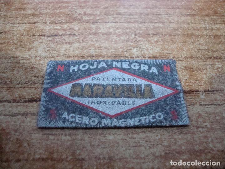 Antig&uuml;edades: FUNDA DE AFEITAR CON HOJA MARAVILLA - Foto 1