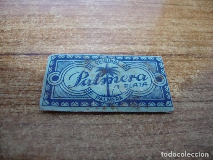 Antig&uuml;edades: FUNDA DE AFEITAR CON HOJA PALMERA - Foto 1