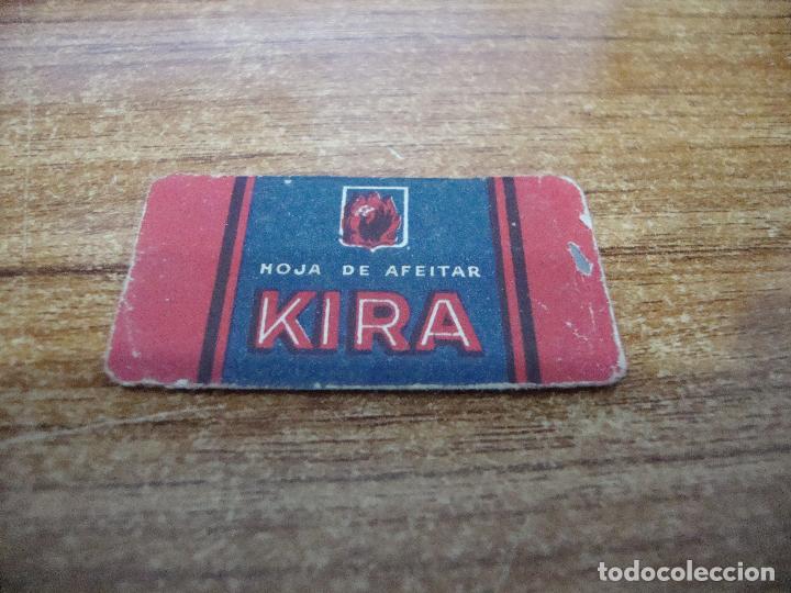 Antig&uuml;edades: FUNDA DE AFEITAR CON HOJA KIRA - Foto 1