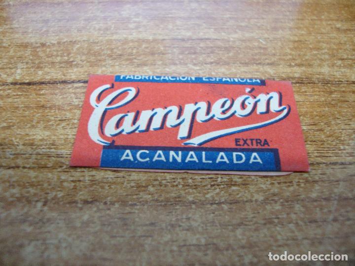 Antig&uuml;edades: FUNDA DE AFEITAR CON HOJA CAMPEON - Foto 1