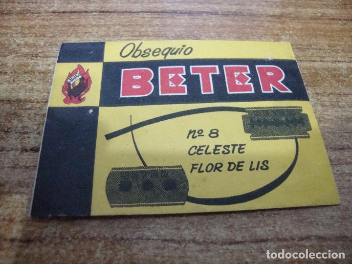 Antig&uuml;edades: FUNDA DE AFEITAR CON HOJA BETER OBSEQUIO - Foto 1