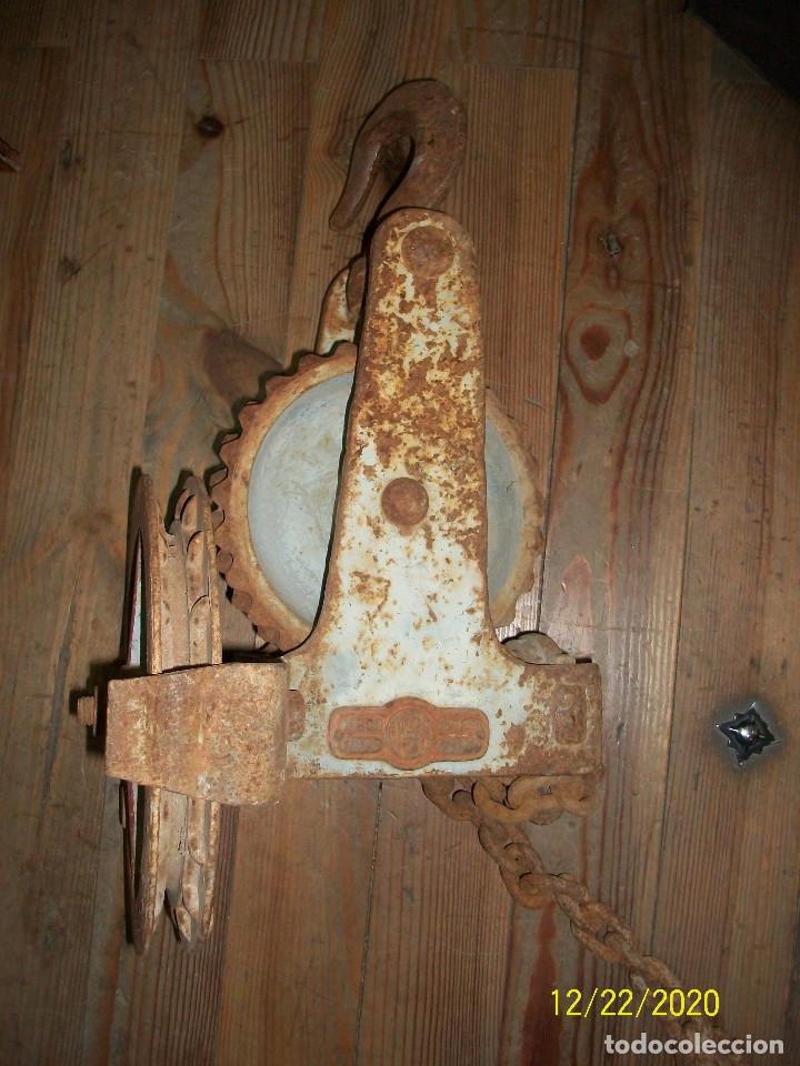 Antig&uuml;edades: ANTIGUO POLIPASTO - Foto 13