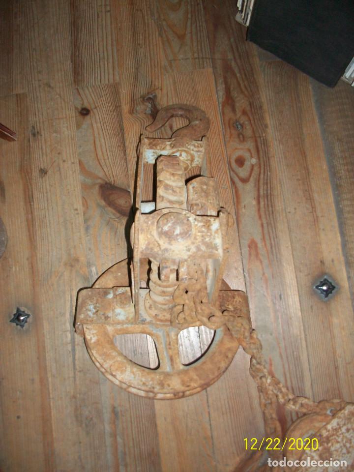 Antig&uuml;edades: ANTIGUO POLIPASTO - Foto 14