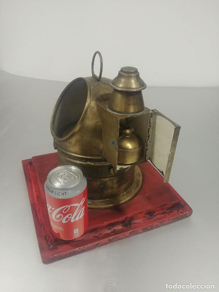 Antig&uuml;edades: Comp&aacute;s N&aacute;utico Trepat con candileja - Foto 8