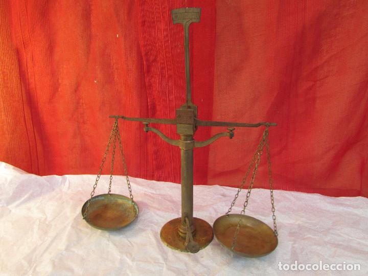 Antig&uuml;edades: BALANZA DE Precisi&oacute;n ANTIGUA.BRONCE . CON PALANCA - Foto 3