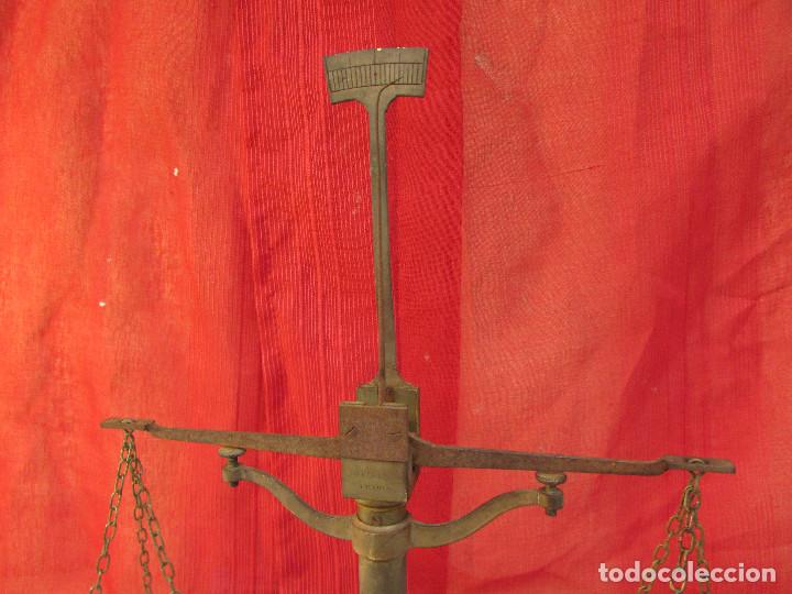 Antig&uuml;edades: BALANZA DE Precisi&oacute;n ANTIGUA.BRONCE . CON PALANCA - Foto 4