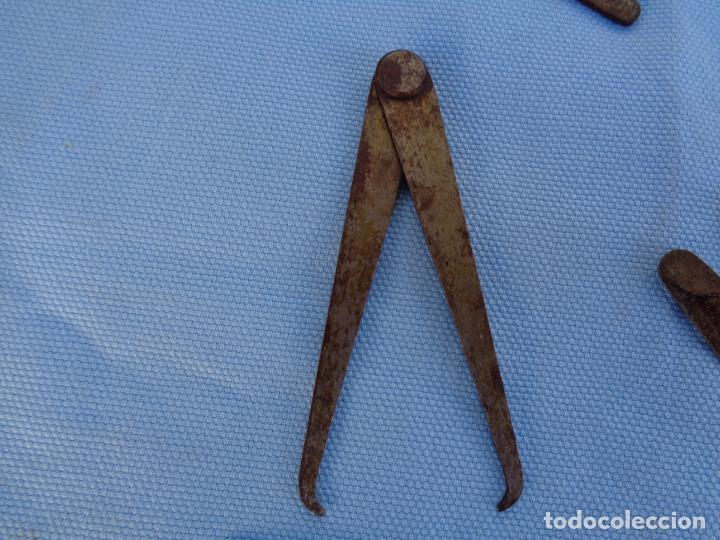 Antig&uuml;edades: LOTE DE 8 HERRAMIENTAS COMP&Aacute;S DE PRECISI&Oacute;N. - Foto 3