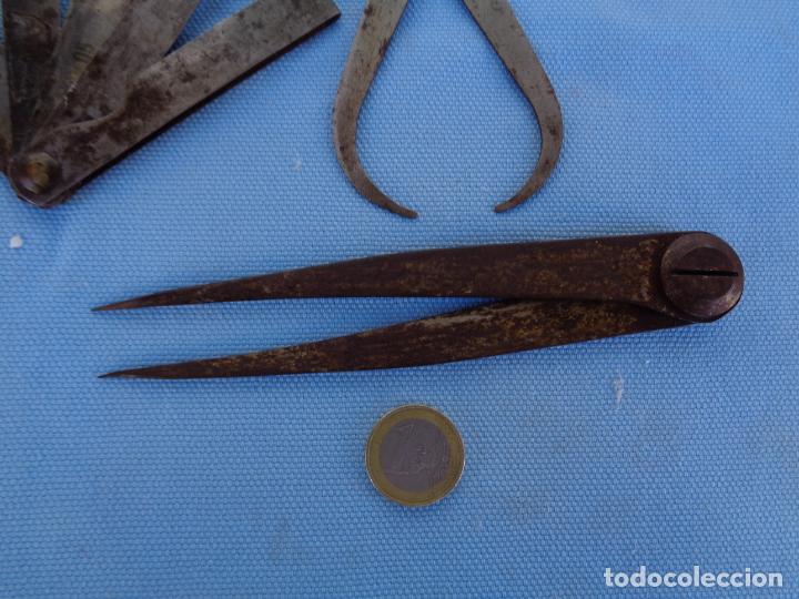 Antig&uuml;edades: LOTE DE 8 HERRAMIENTAS COMP&Aacute;S DE PRECISI&Oacute;N. - Foto 7