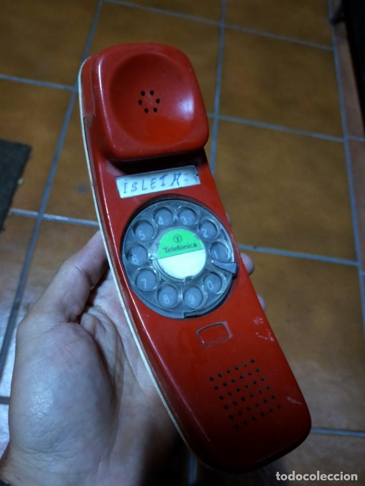 Tel&eacute;fonos: Antiguo auricular de tel&eacute;fono g&oacute;ndola Telef&oacute;nica - Foto 1