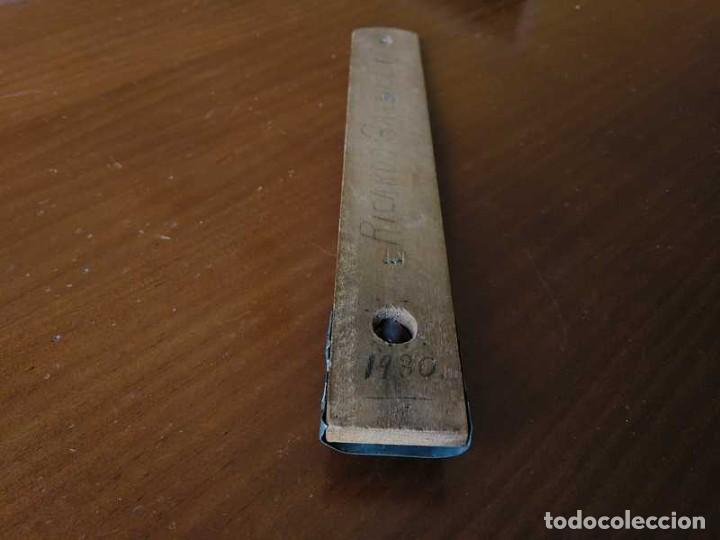Antig&uuml;edades: TERMOMETRO GRADOS REAUMUR Y CELSIUS - CENT&Iacute;GRADOS - DE LOS A&Ntilde;OS 30 CON BASE DE MADERA. - Foto 21