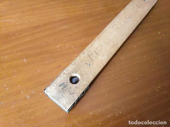 Antig&uuml;edades: TERMOMETRO GRADOS REAUMUR Y CELSIUS - CENT&Iacute;GRADOS - DE LOS A&Ntilde;OS 30 CON BASE DE MADERA. - Foto 41