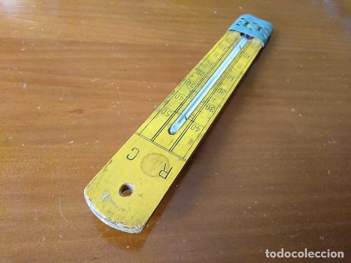 Antig&uuml;edades: TERMOMETRO GRADOS REAUMUR Y CELSIUS - CENT&Iacute;GRADOS - DE LOS A&Ntilde;OS 30 CON BASE DE MADERA. - Foto 51