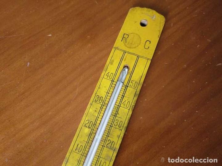 Antig&uuml;edades: TERMOMETRO GRADOS REAUMUR Y CELSIUS - CENT&Iacute;GRADOS - DE LOS A&Ntilde;OS 30 CON BASE DE MADERA. - Foto 54