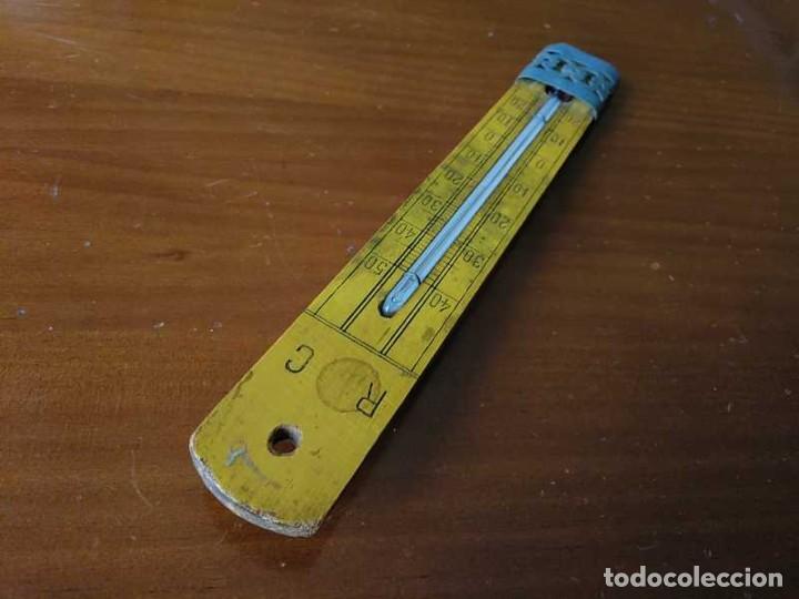 Antig&uuml;edades: TERMOMETRO GRADOS REAUMUR Y CELSIUS - CENT&Iacute;GRADOS - DE LOS A&Ntilde;OS 30 CON BASE DE MADERA. - Foto 58