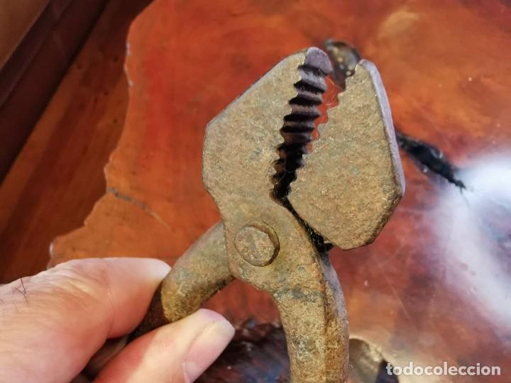 Antig&uuml;edades: ANTIGUOS ALICATES DE HIERRO FORJADO - Foto 2