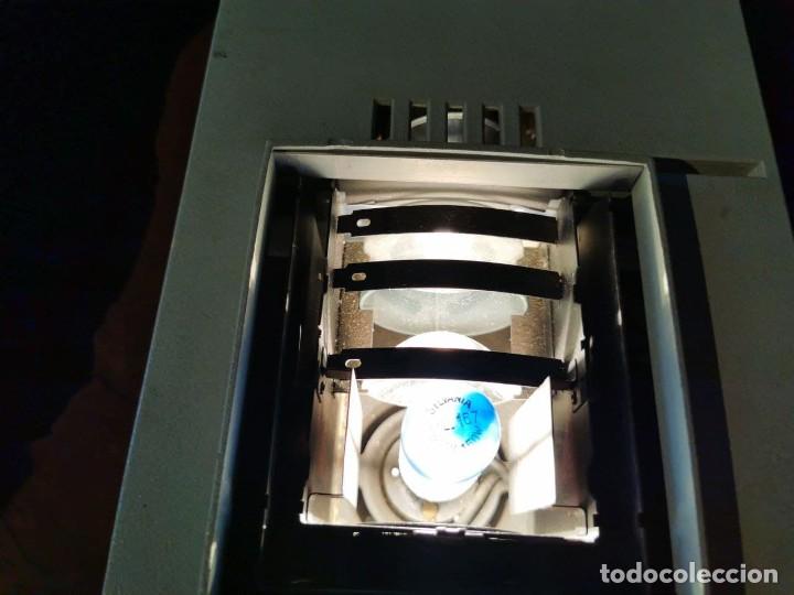 Antig&uuml;edades: PROYECTOR DE DIAPOSITIVAS HANIMEX ANORAMA 300 FUNCIONANDO - Foto 9