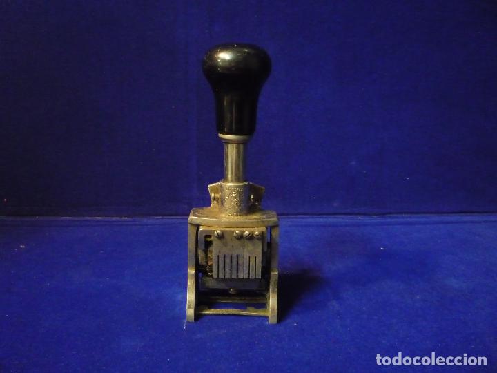 Antig&uuml;edades: NUMERADOR ANTIGUO AUTOMATICO - Foto 4