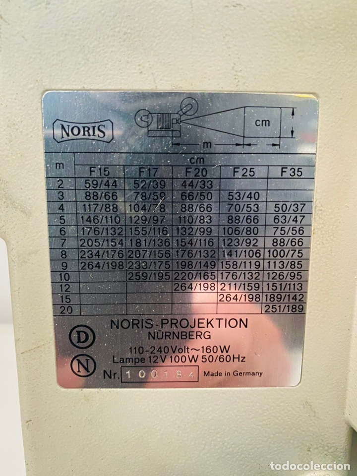 Antig&uuml;edades: Noris Super 200 Proyector Vintage - Foto 9