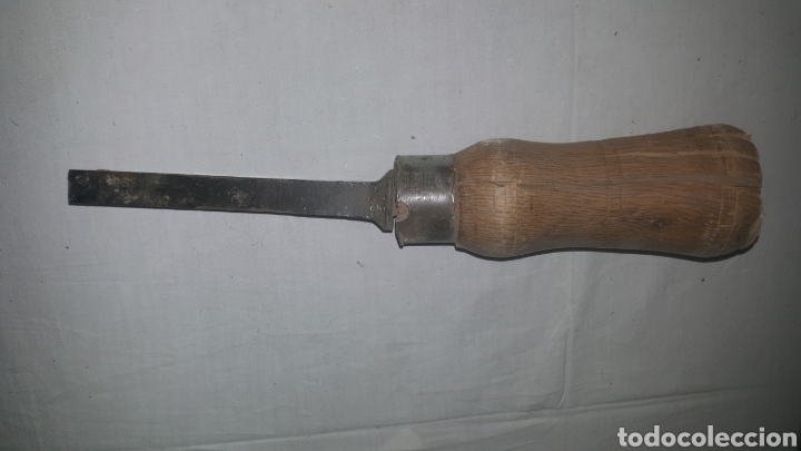 Antig&uuml;edades: Escoplo para madera marca Peugeot - Foto 3