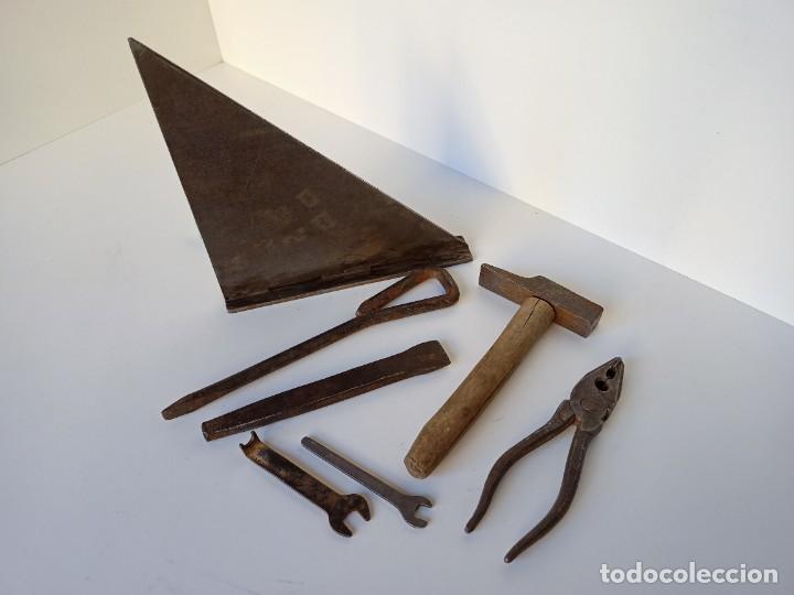 Antig&uuml;edades: Lote de herramientas antiguas - Foto 4