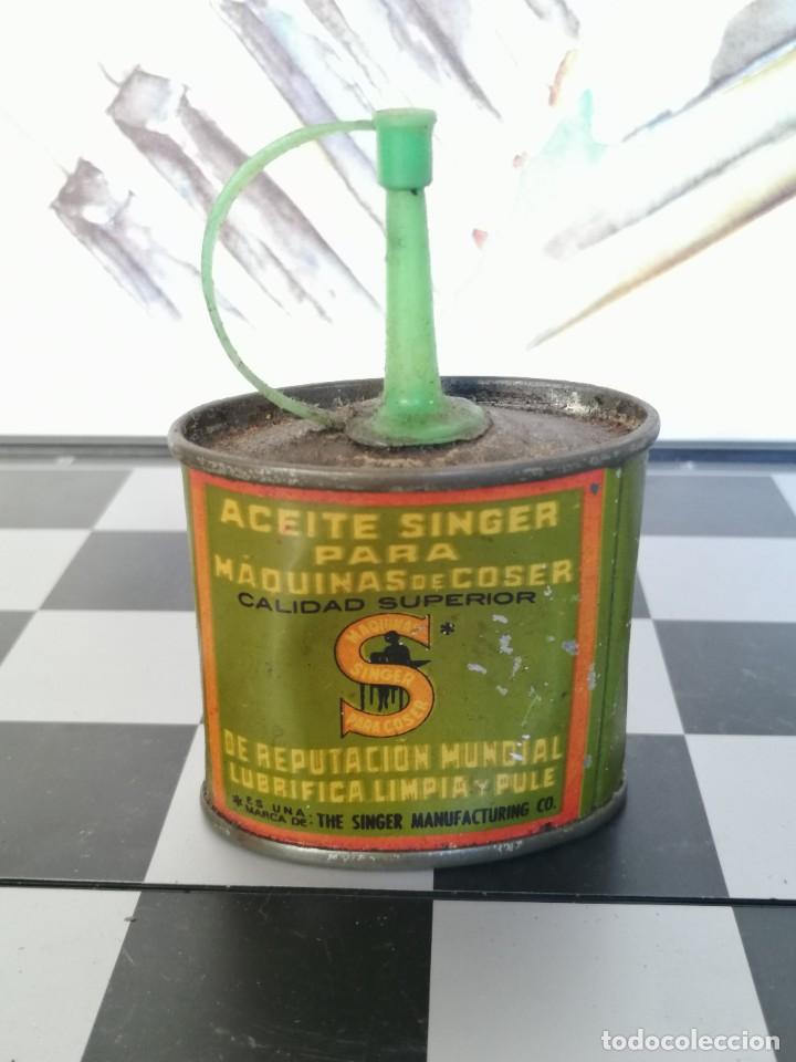 Aceite Maquina Coser Singer