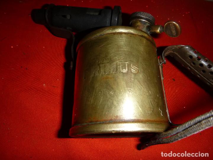 Antig&uuml;edades: CANDILEJA, SOPLETE HERRAMIENTA FONTANERO - Foto 4