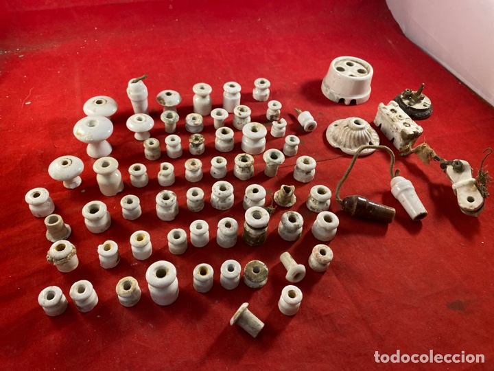 Antig&uuml;edades: Gran lote de piezas esmaltadas - Foto 1