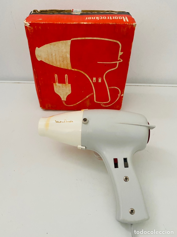 Antig&uuml;edades: Moulinex secador Vintage - Foto 2