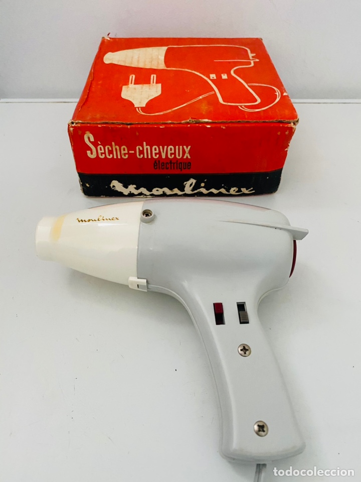 Antig&uuml;edades: Moulinex secador Vintage - Foto 3