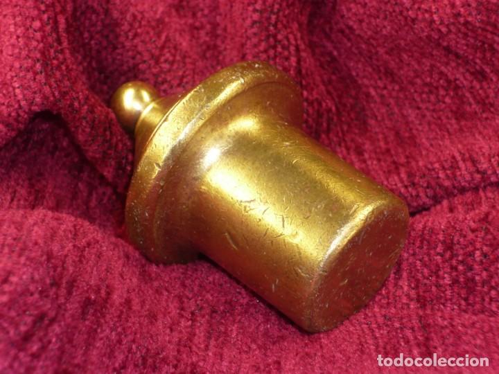 Antig&uuml;edades: Plomada sin nuez. Construcci&oacute;n. Bronce. Plumb bob without nut. Construction. Bronze. - Foto 1