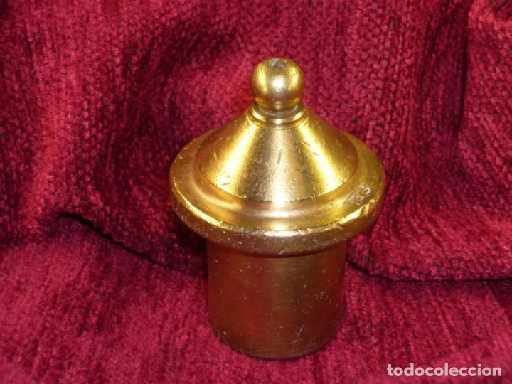 Antig&uuml;edades: Plomada sin nuez. Construcci&oacute;n. Bronce. Plumb bob without nut. Construction. Bronze. - Foto 3