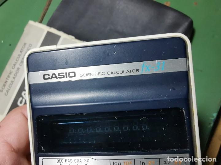 Antig&uuml;edades: Calculadora Casio Scientific Calculator FX-31 - Foto 11