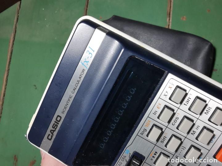 Antig&uuml;edades: Calculadora Casio Scientific Calculator FX-31 - Foto 29