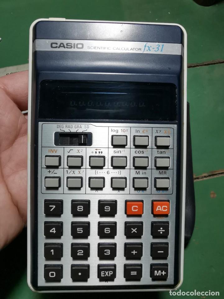 Antig&uuml;edades: Calculadora Casio Scientific Calculator FX-31 - Foto 30