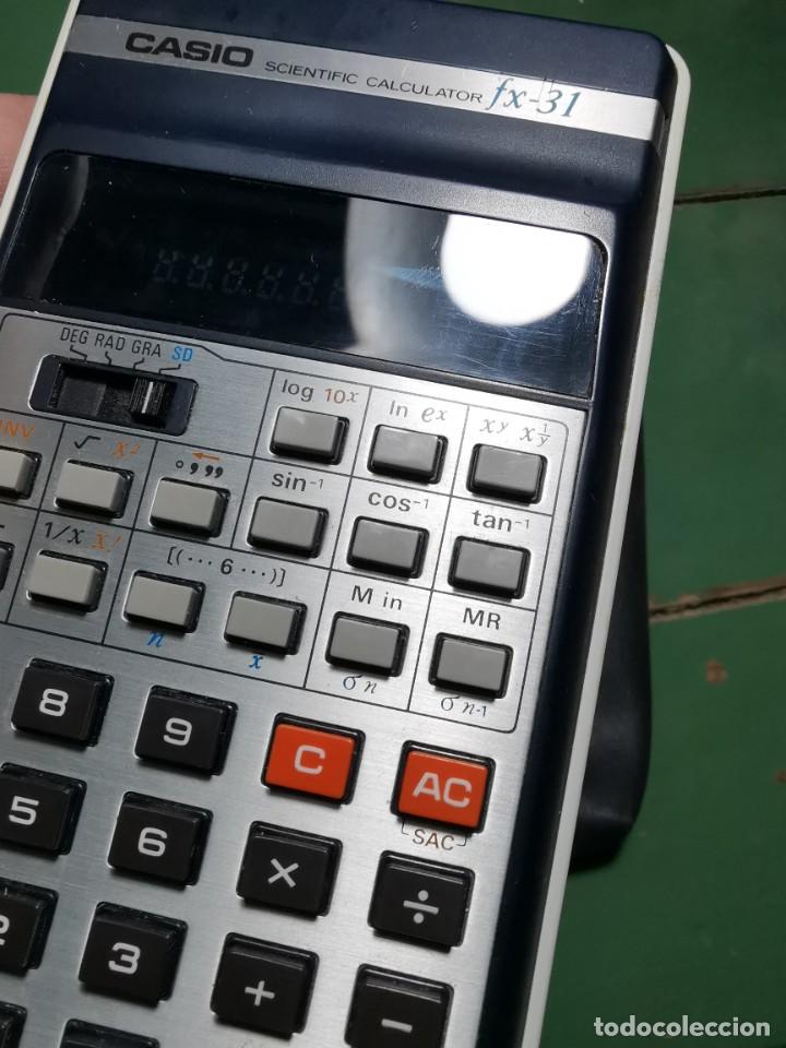 Antig&uuml;edades: Calculadora Casio Scientific Calculator FX-31 - Foto 32