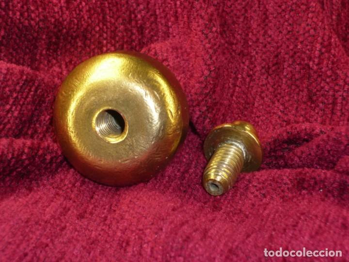 Antig&uuml;edades: Plomada para Construcci&oacute;n. Sin nuez. Plumb bob for Construction. Nutless. Bronce. - Foto 6