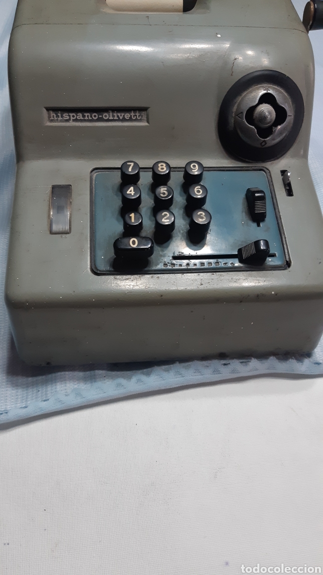 Antig&uuml;edades: CALCULADORA MANUAL OLIVETTI - Foto 2