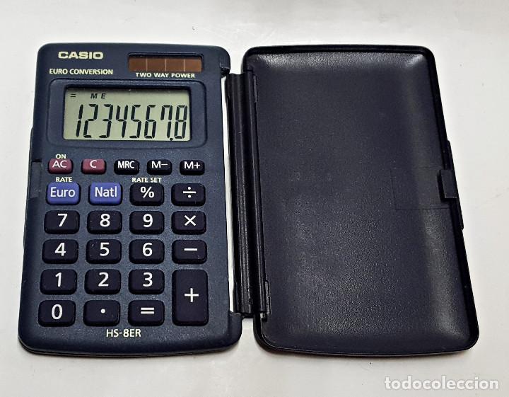 Antig&uuml;edades: Lote de 5 Calculadoras, varias marcas. - Foto 6